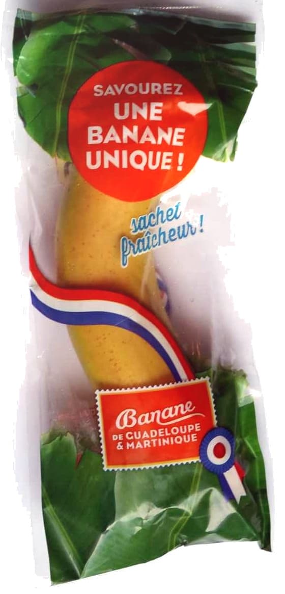 Banane de Guadeloupe & Martinique Banane unique packshot