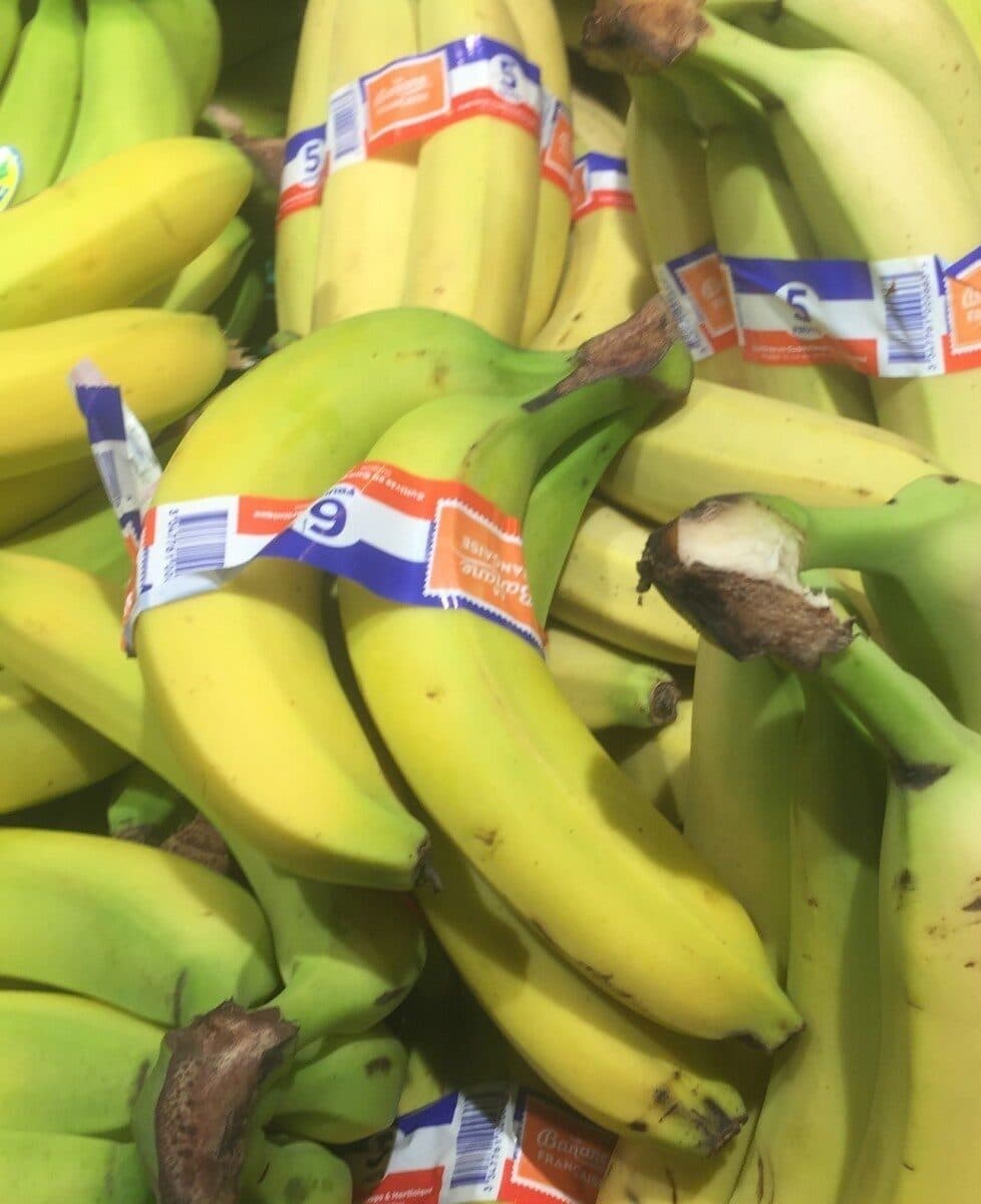 Banane de Guadeloupe & Martinique Bananes packshot