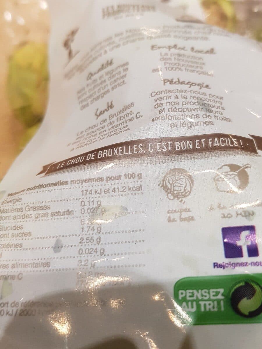 Fruidor Choux De Bruxelles packshot