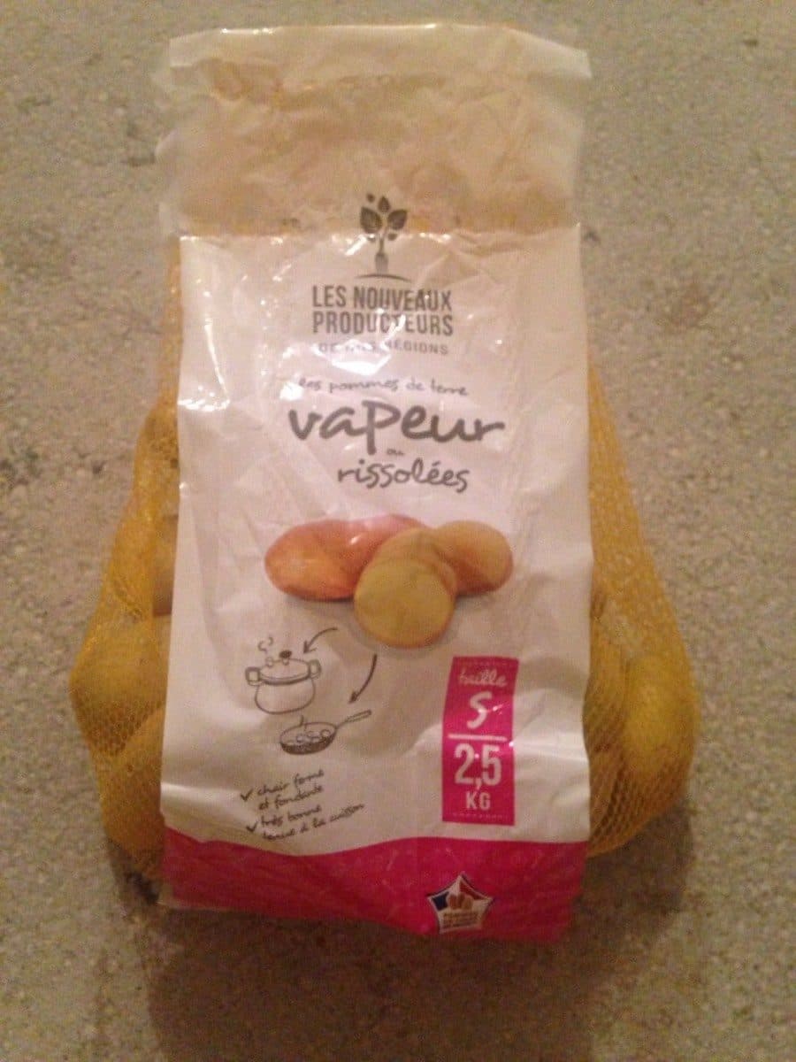 Les Nouveaux Producteurs de Nos Régions Pommes de terre vapeur ou rissolées packshot