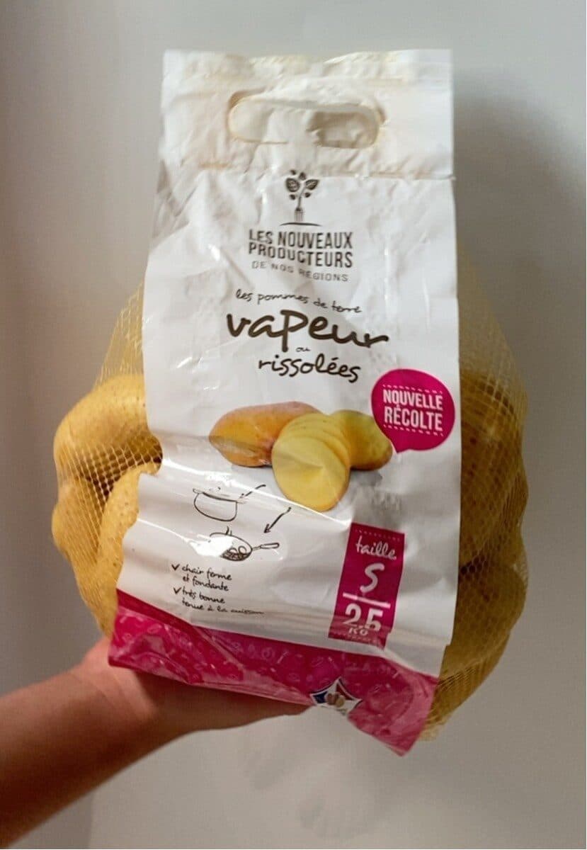 Les Nouveaux Producteurs de Nos Régions Pommes de terre vapeur ou rissolées packshot