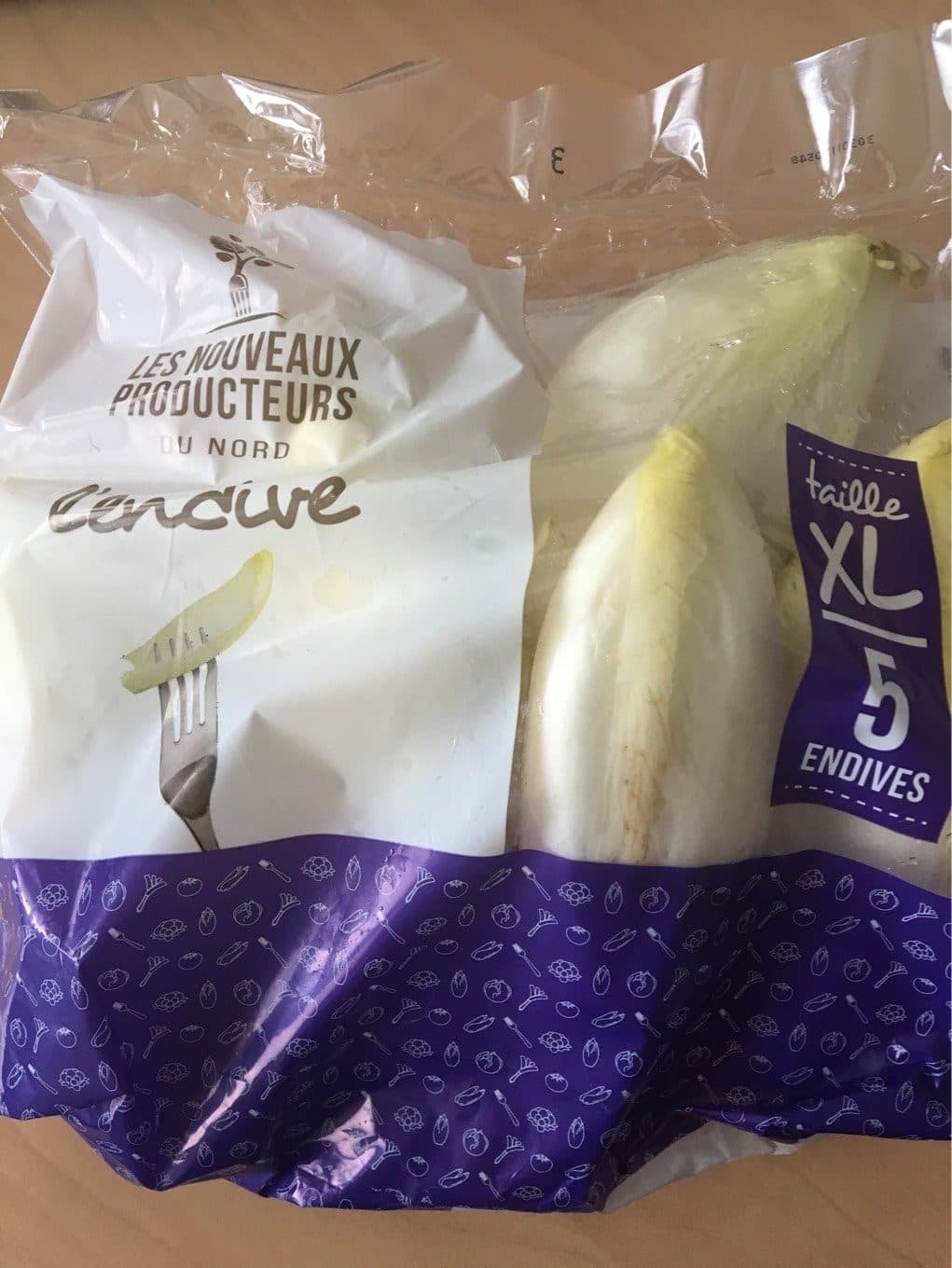 Les Nouveaux Producteurs Du Nord Endives packshot