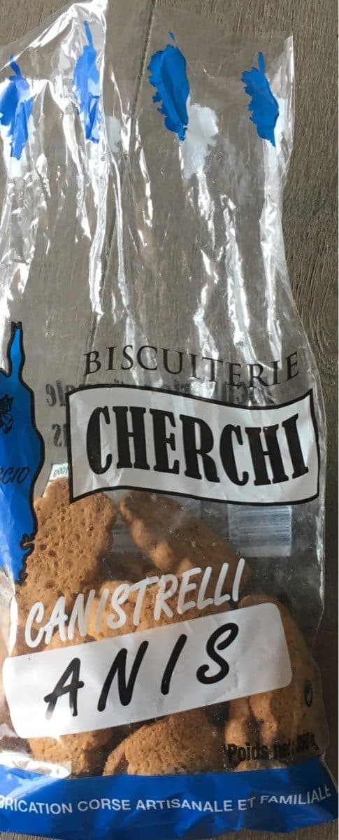 Open Food Facts Canistrelli Anis packshot