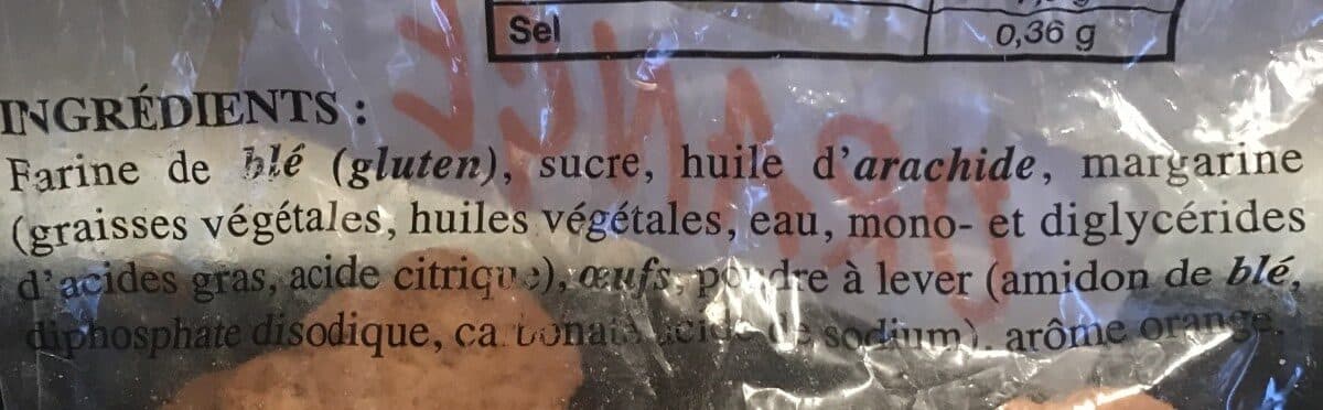 Open Food Facts Canistrelli Orange packshot