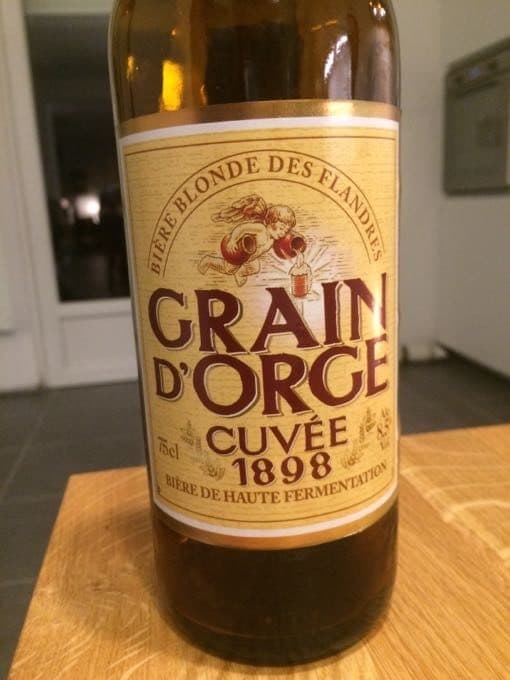 Grain d orge Biere Blonde packshot