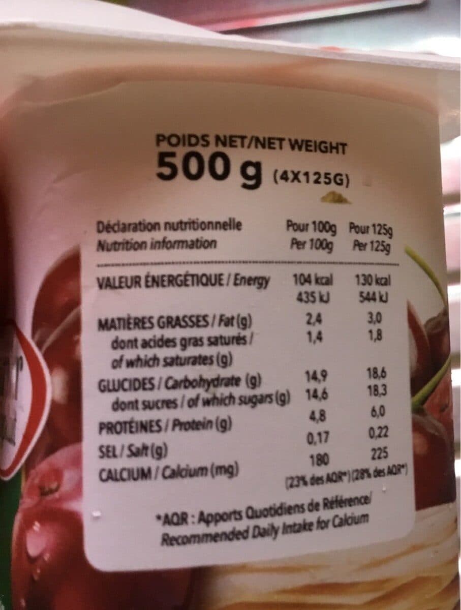 Yoplait Panier de yoplait packshot