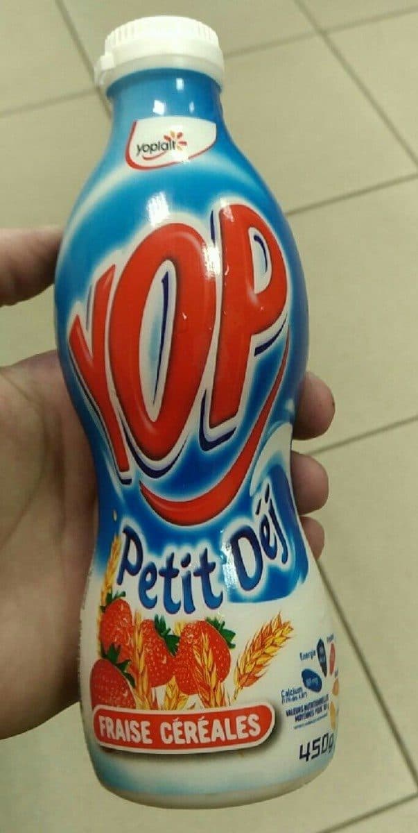 Yoplait Yop packshot