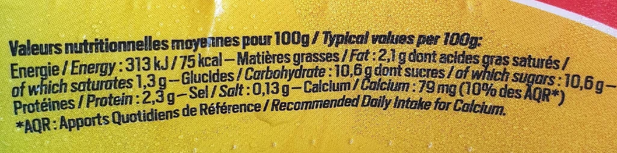 Yoplait Yop mangue packshot