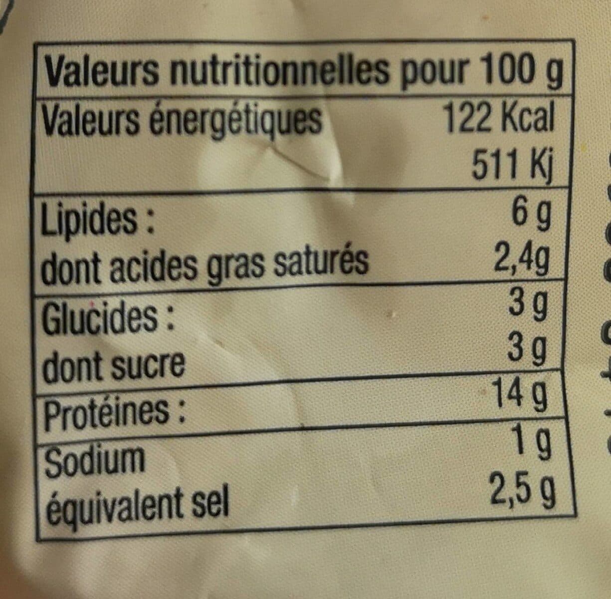 Open Food Facts Epaule cuite standart packshot