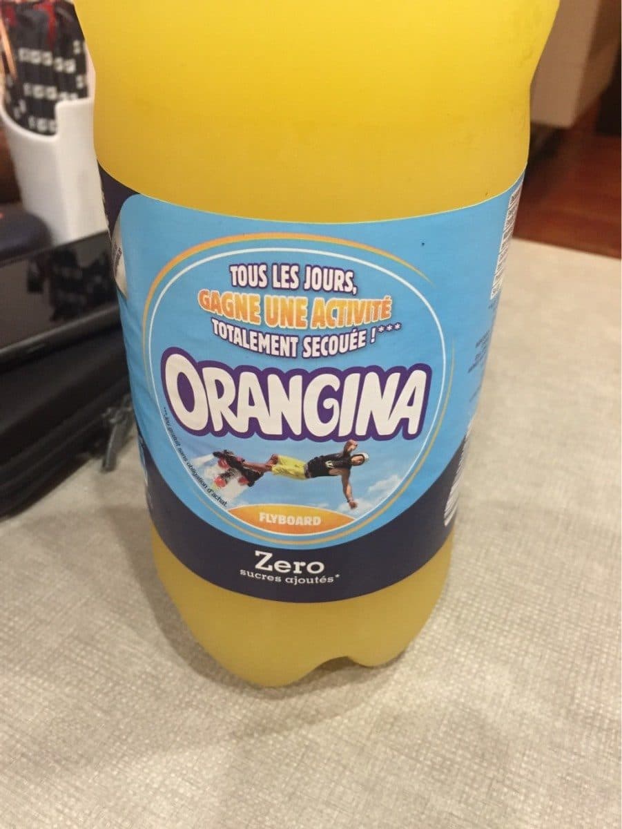 Orangina Orangina Zéro packshot