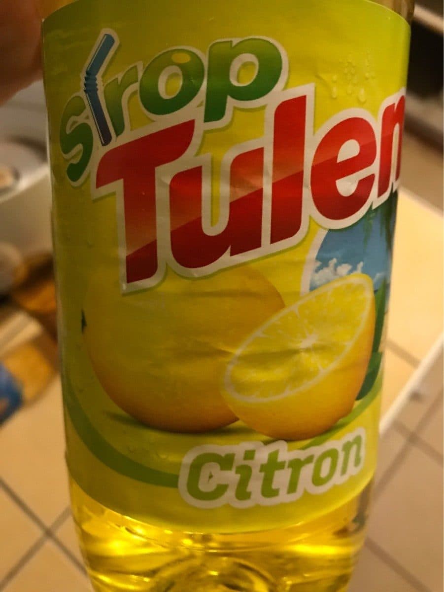 Open Food Facts Sirop Tulem Citron packshot