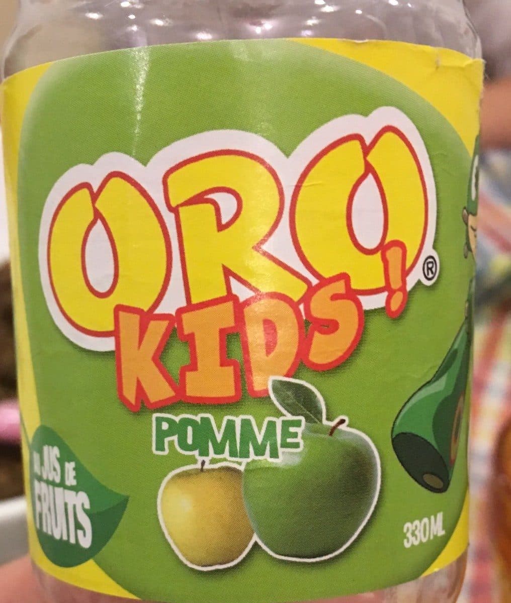 Open Food Facts Oro pomme packshot