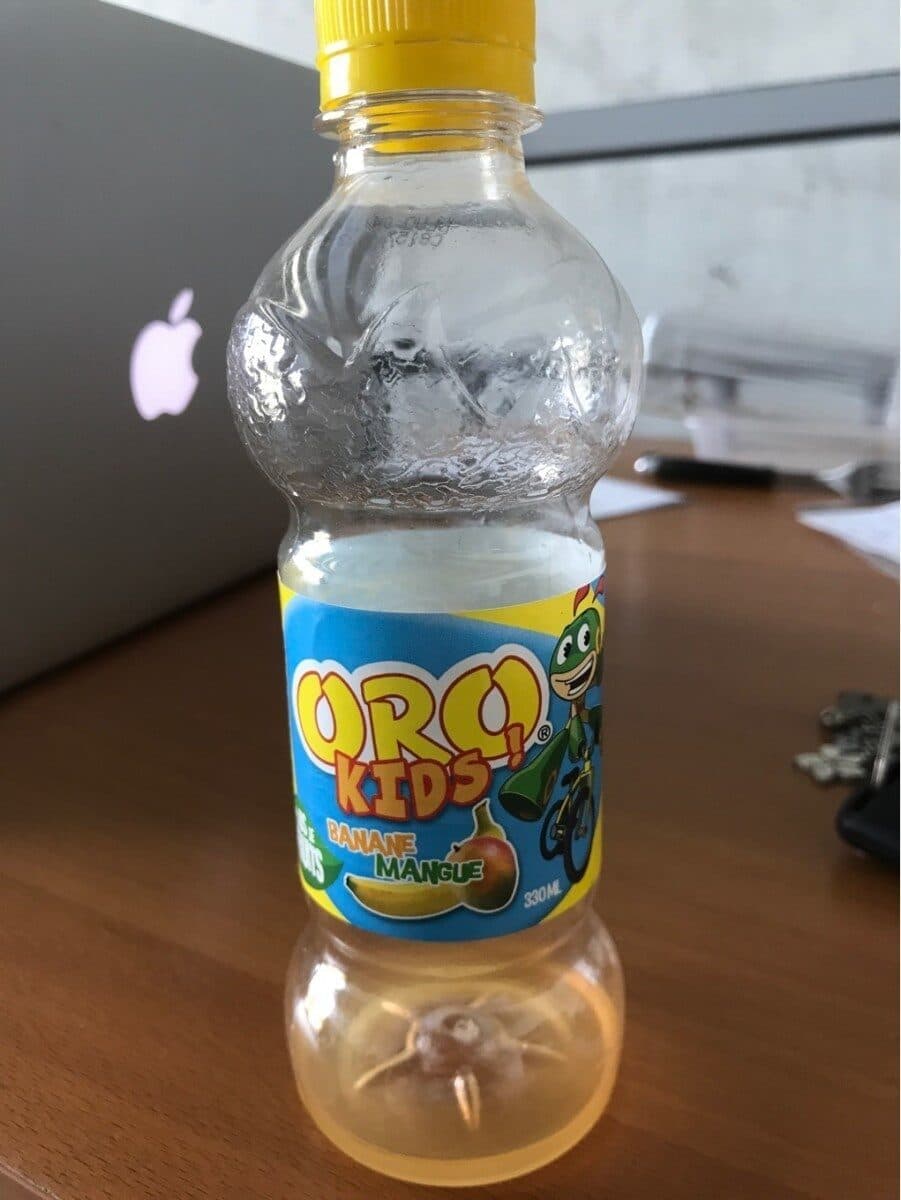 Open Food Facts Oro kids banane mangue packshot