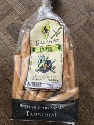 Biscuiterie Artisanale Tamburini Gressins packshot