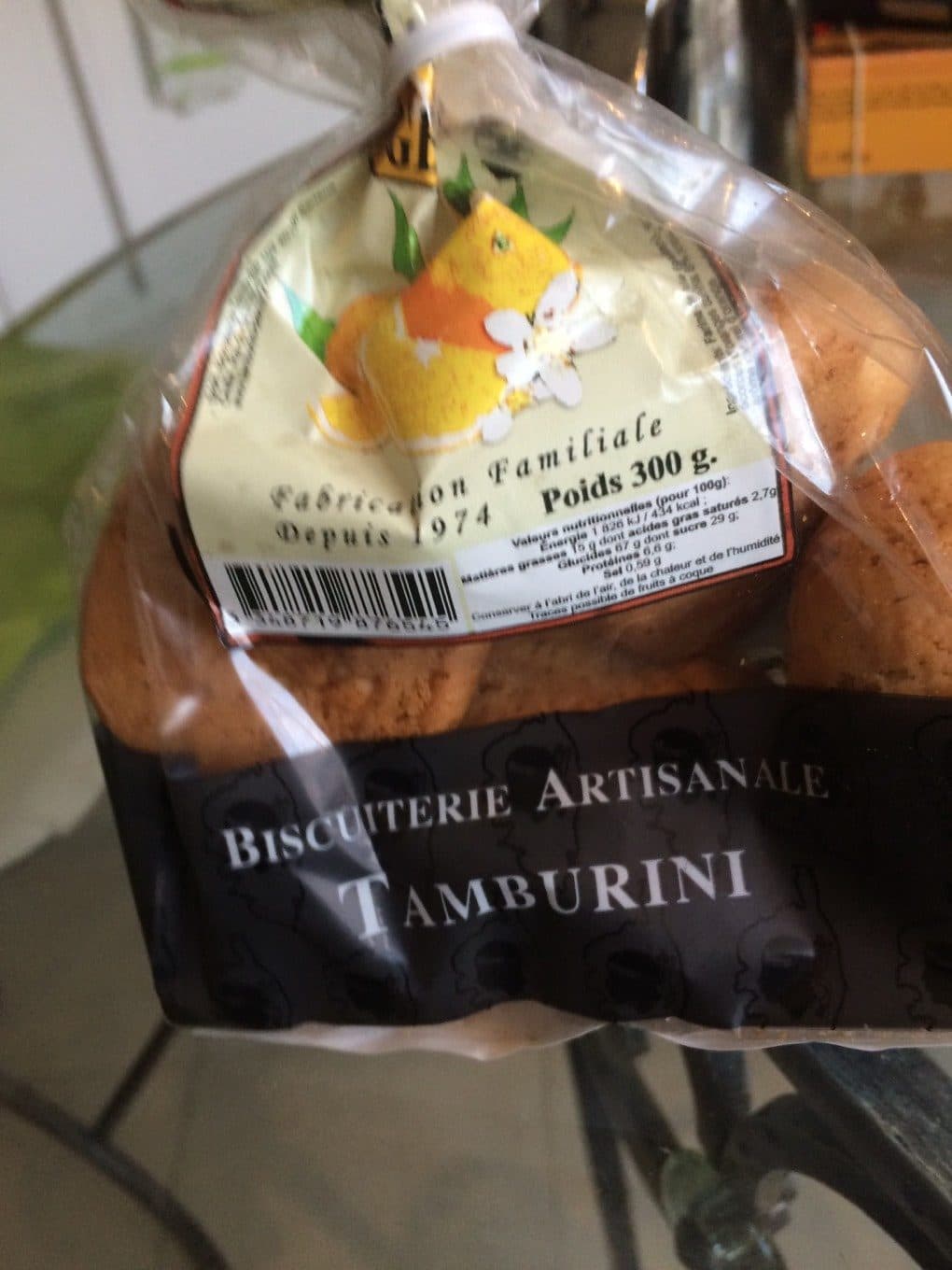 Biscuit Canistrelli oranges confites packshot