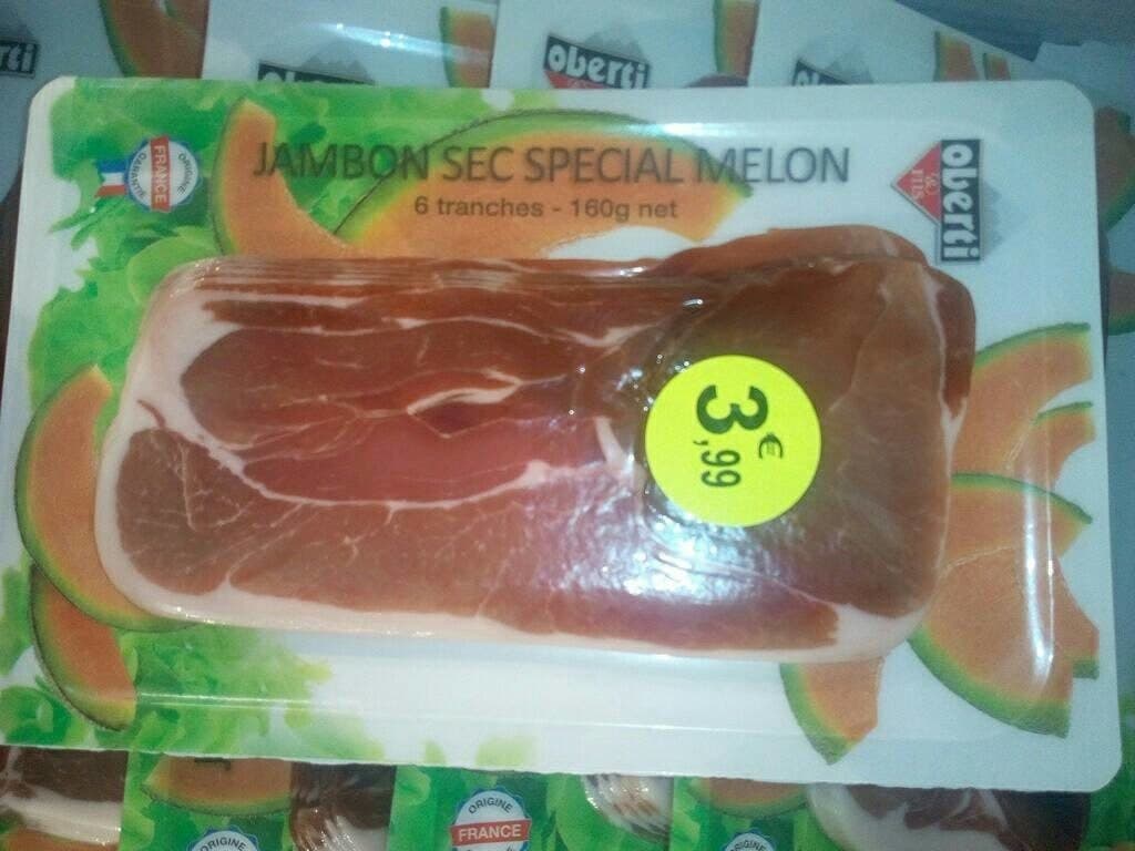 Oberti JAMBON SEC SPECIAL MELON packshot
