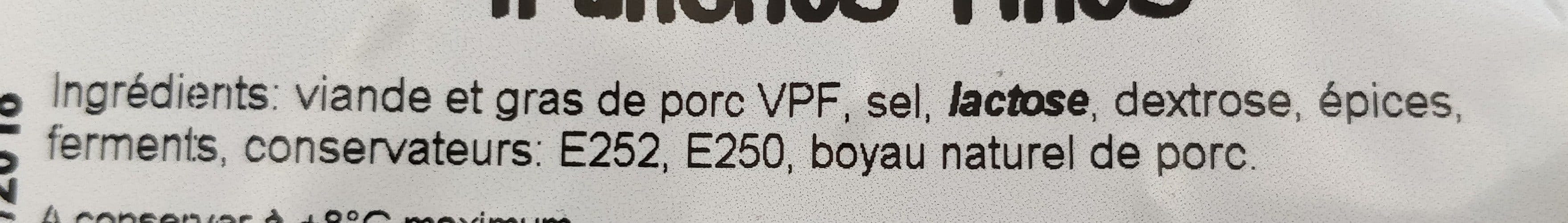 Oberti Saucisse sèche tranche fines packshot