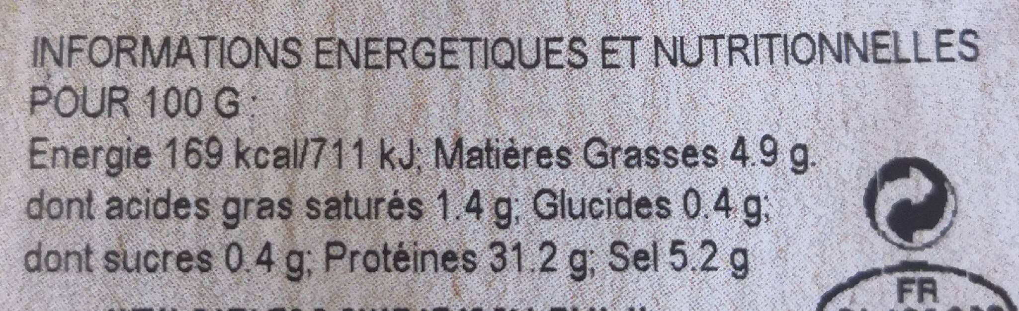 Oberti Jambon de Lacaune packshot