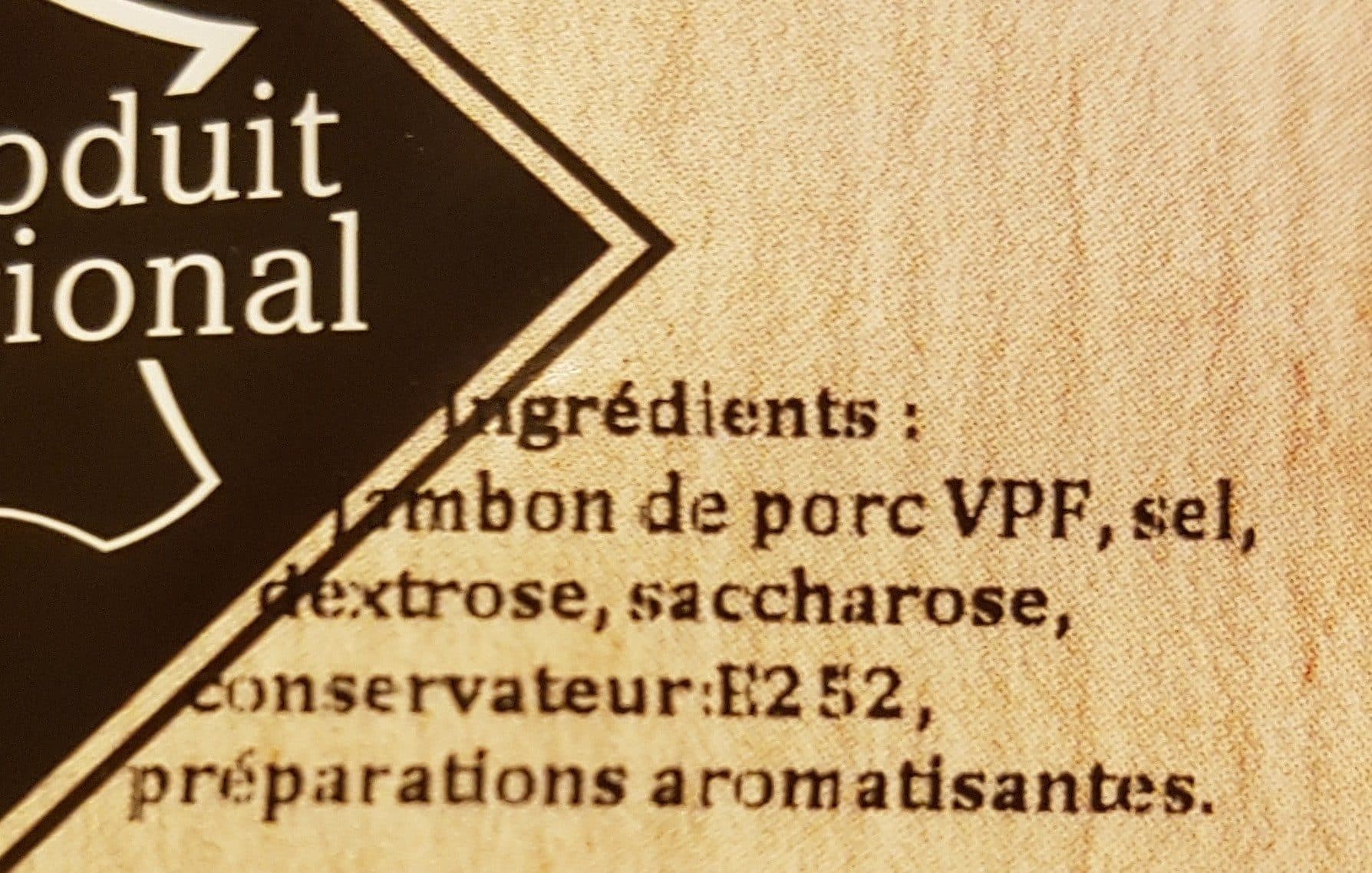 Oberti Jambon de Lacaune packshot
