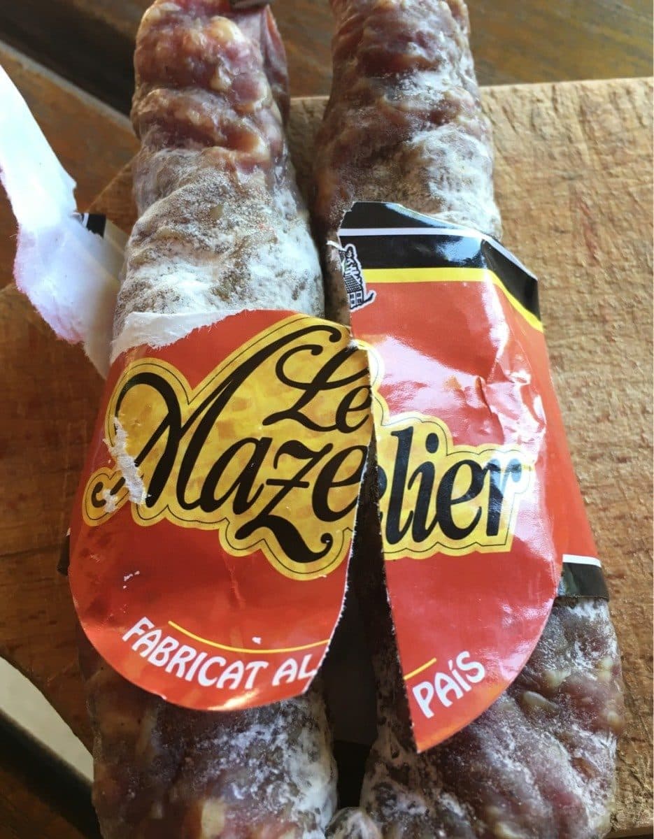 Open Food Facts Saucisse seche le Mazelier packshot