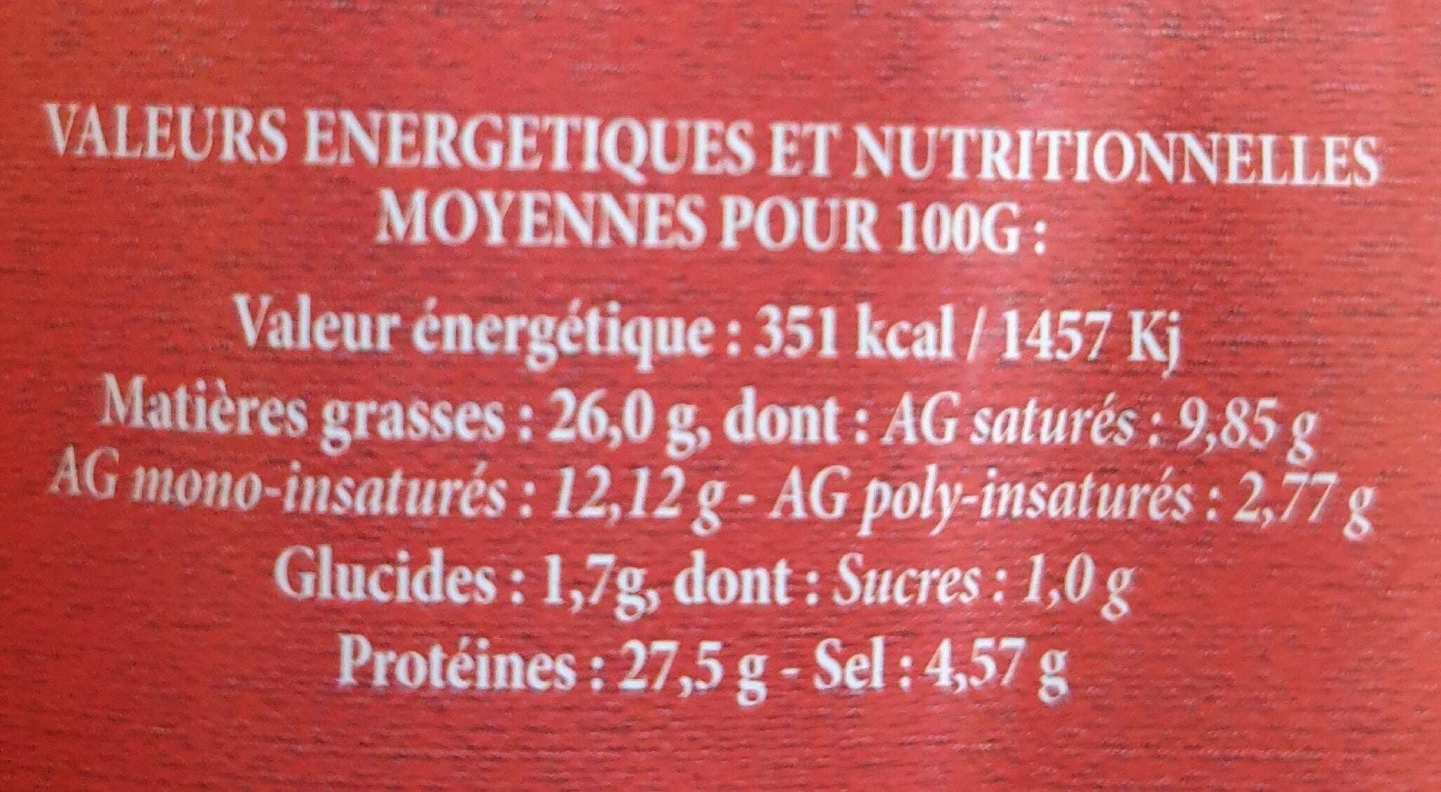 Oberti Saucisse sèche packshot