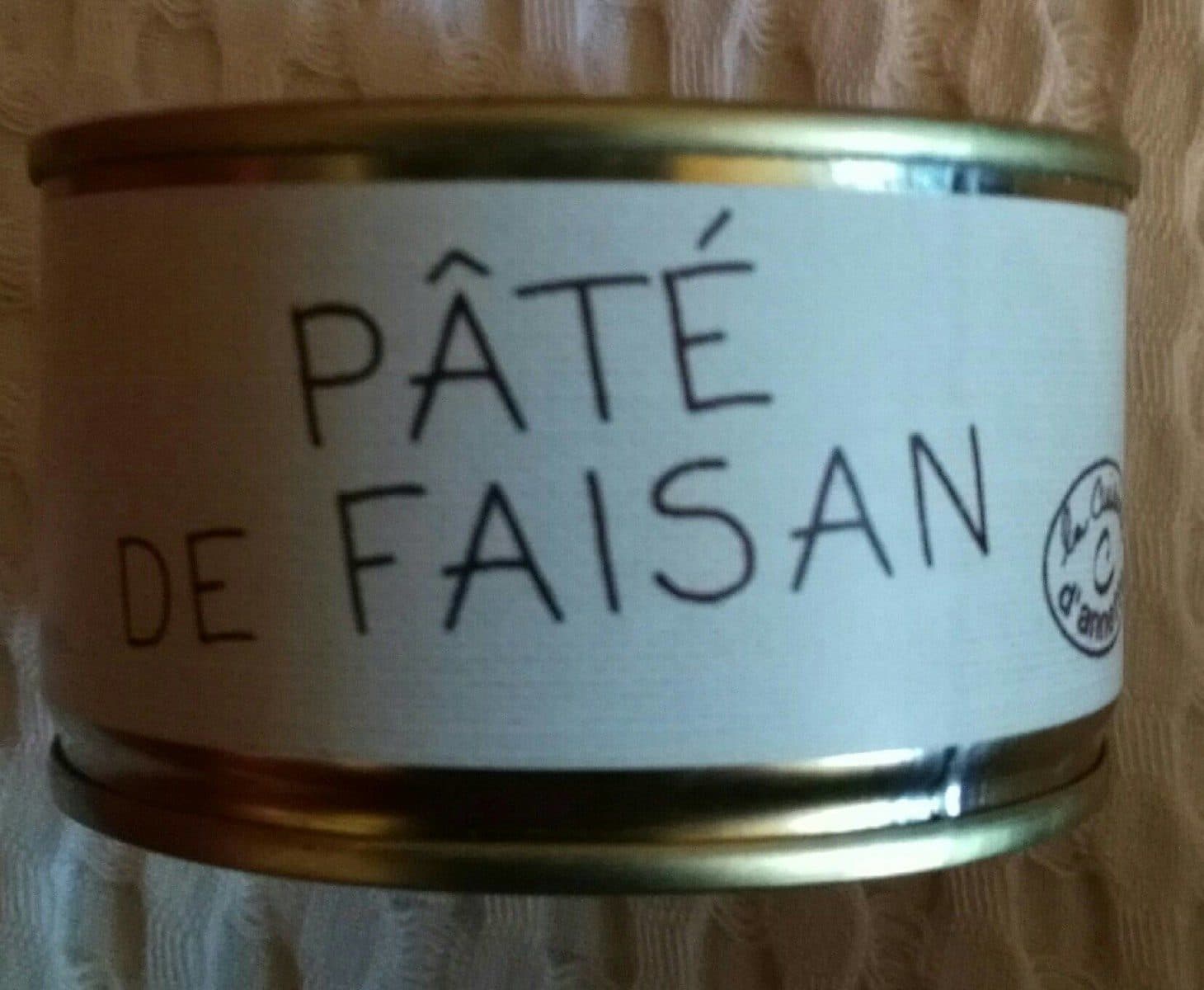 Open Food Facts Pâté de faisan packshot