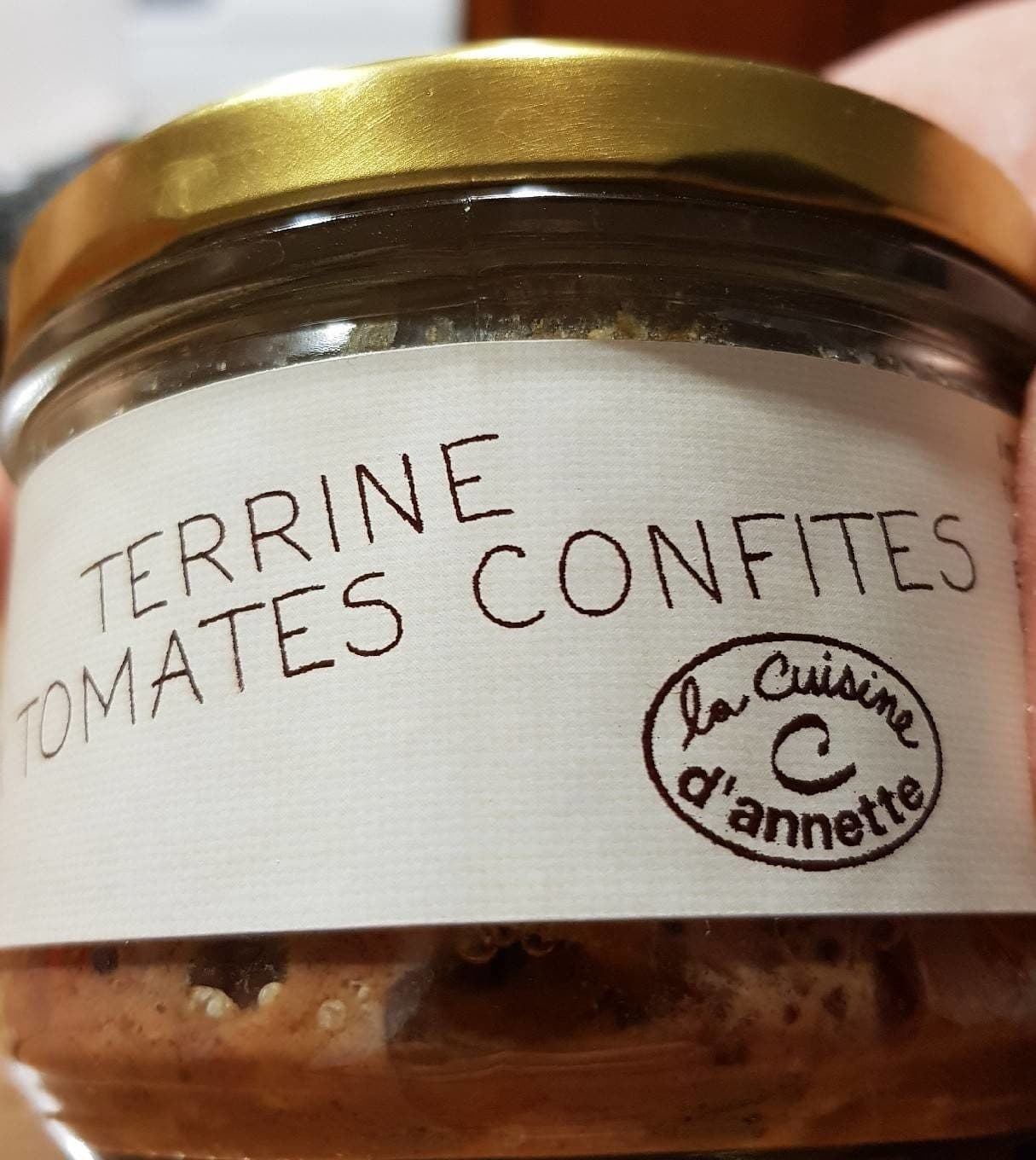 La Maison Du Pâté Terrine aux tomates confites packshot