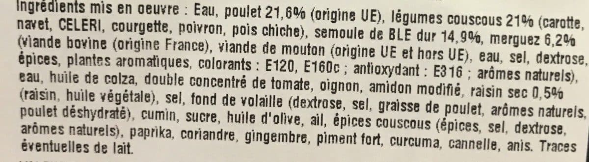 Le Traiteur Frais Couscous Royal packshot
