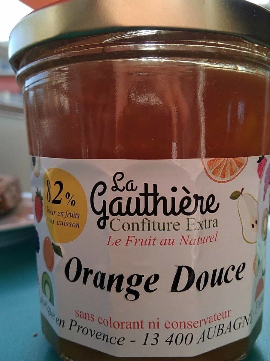La Gauthière Confiture Orange douce packshot