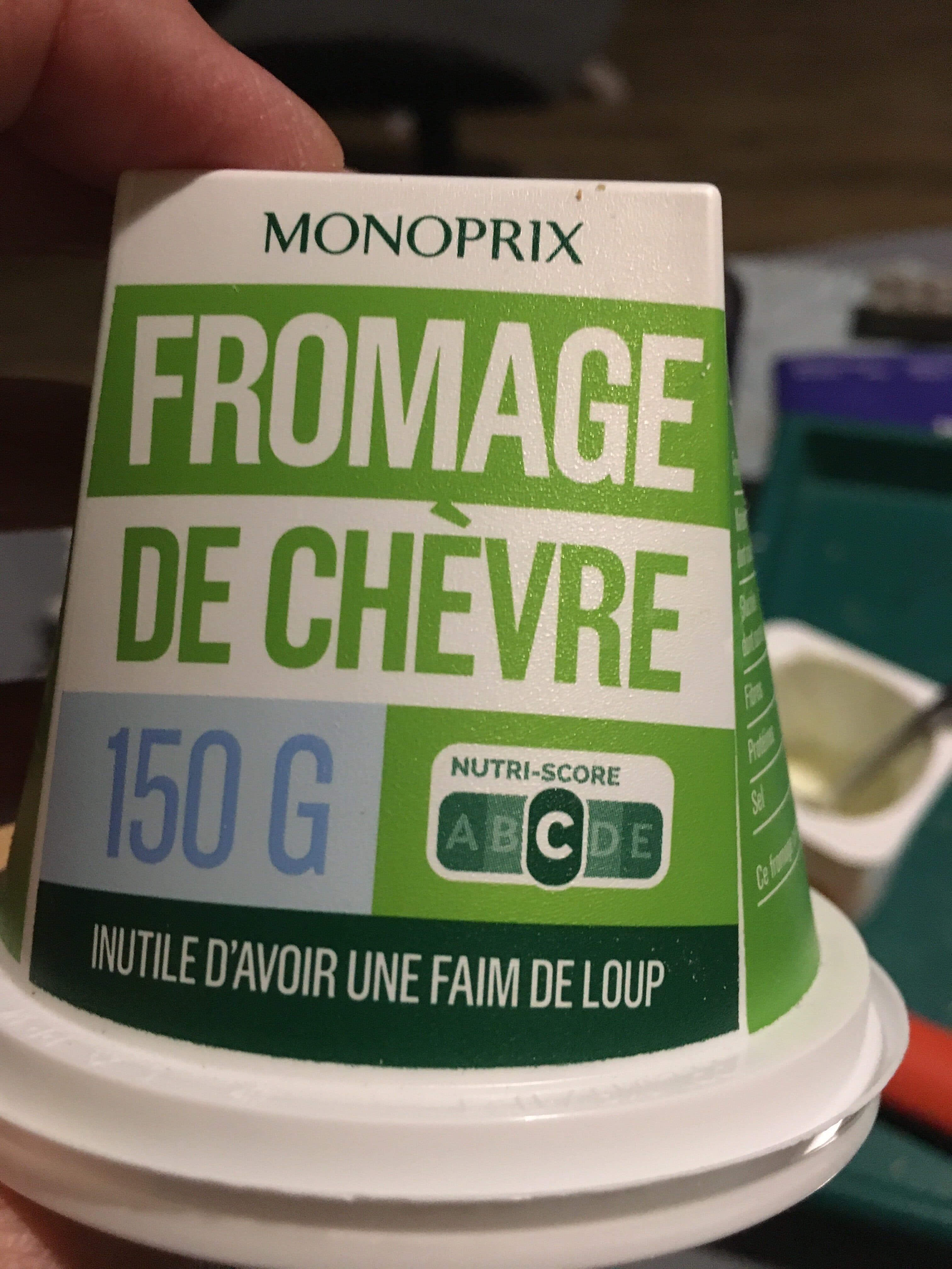 Monoprix Fromage de chèvre packshot