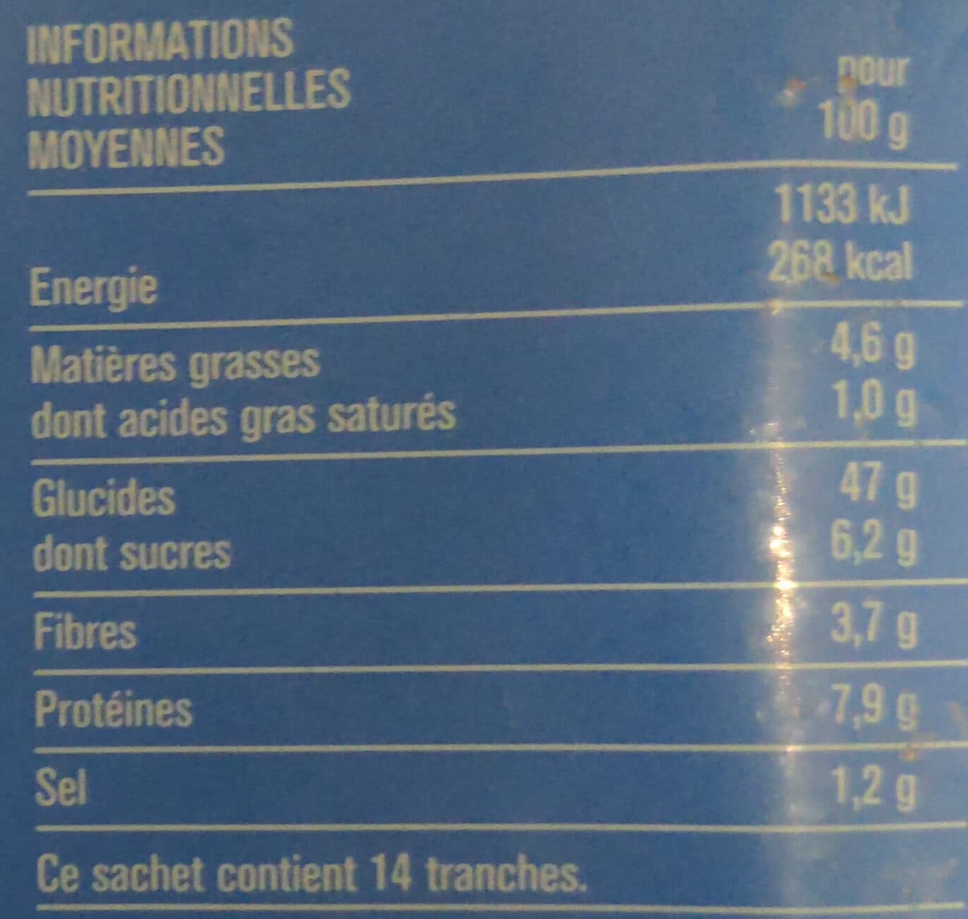 Monoprix Pain de mie nature packshot