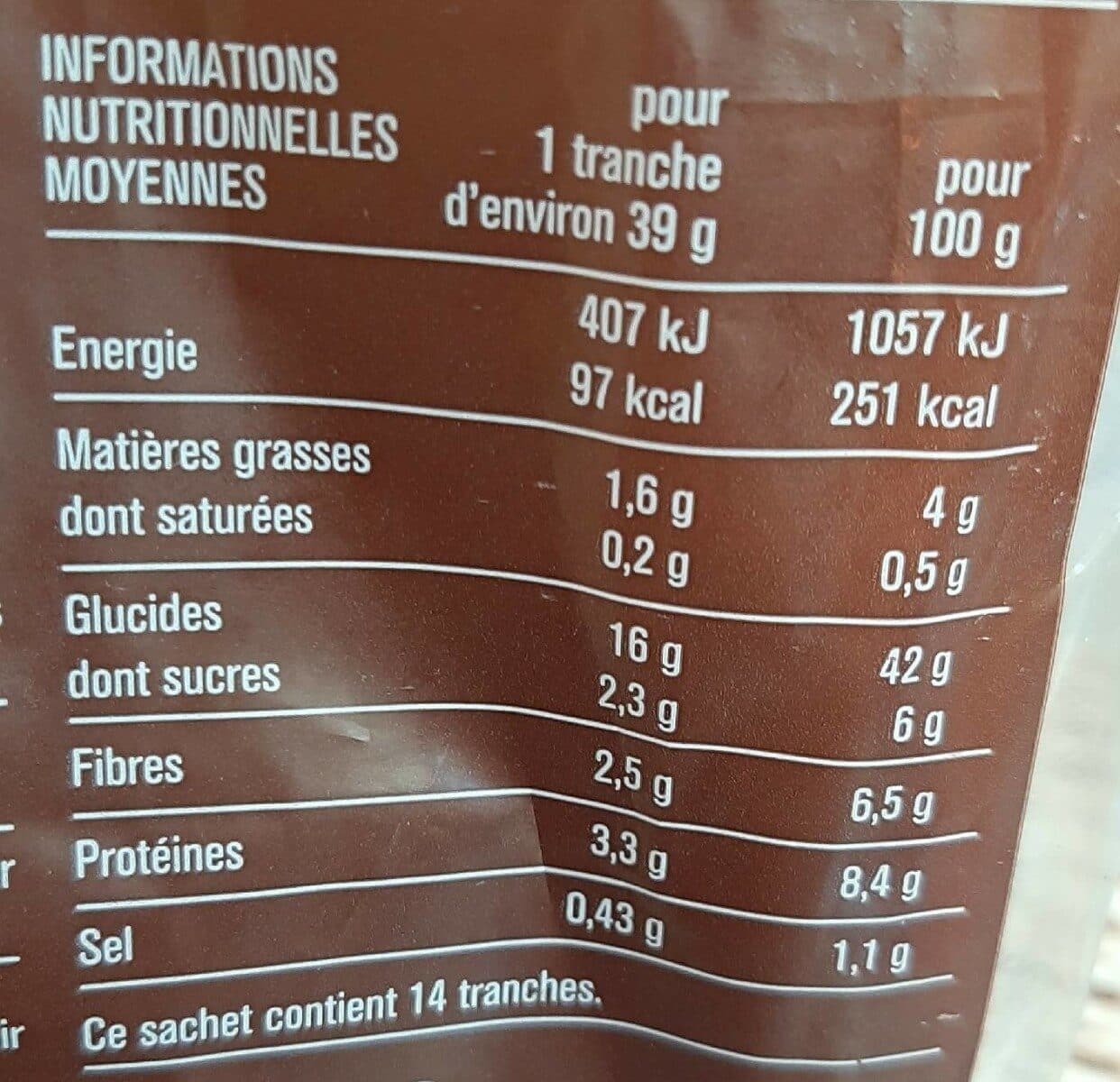 Monoprix Pain de mie complet packshot