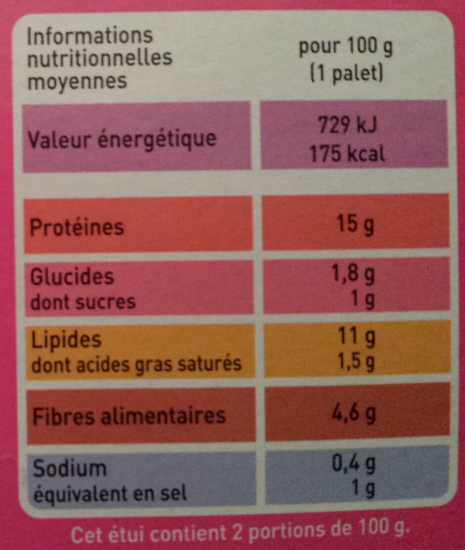 Monoprix Palets de soja aux olives vertes et noires packshot