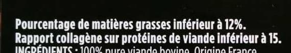 Monoprix 2 steaks hachés race limousine façon bouchère packshot