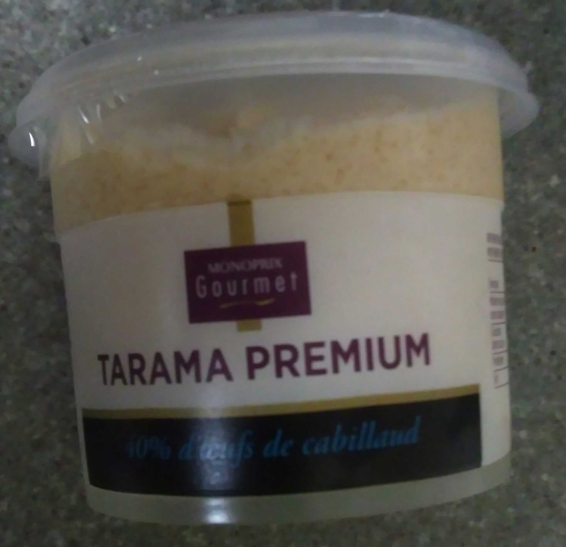 Monoprix Tarama Premium 40% d'œufs de cabillaud packshot