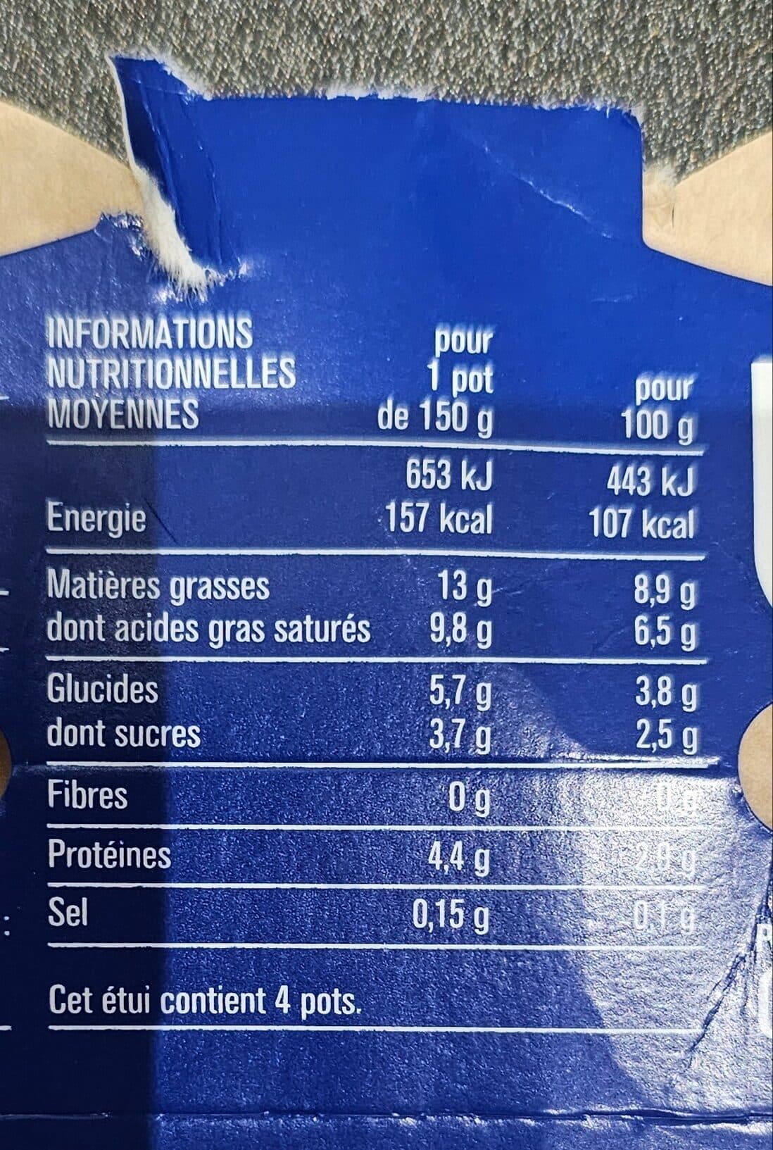 Groupe Casino Yaourt à la Grecque Nature packshot