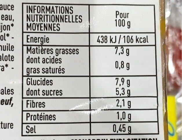 MONOPRIX BIO ! Carottes râpées sauce salade au jus de citron bio packshot