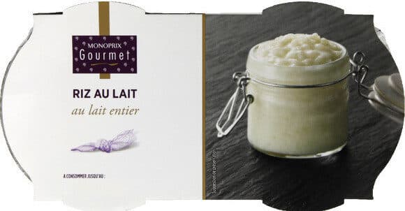 Monoprix Riz au lait entier façon grand-mère packshot