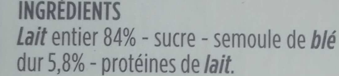 Monoprix Semoule au lait packshot