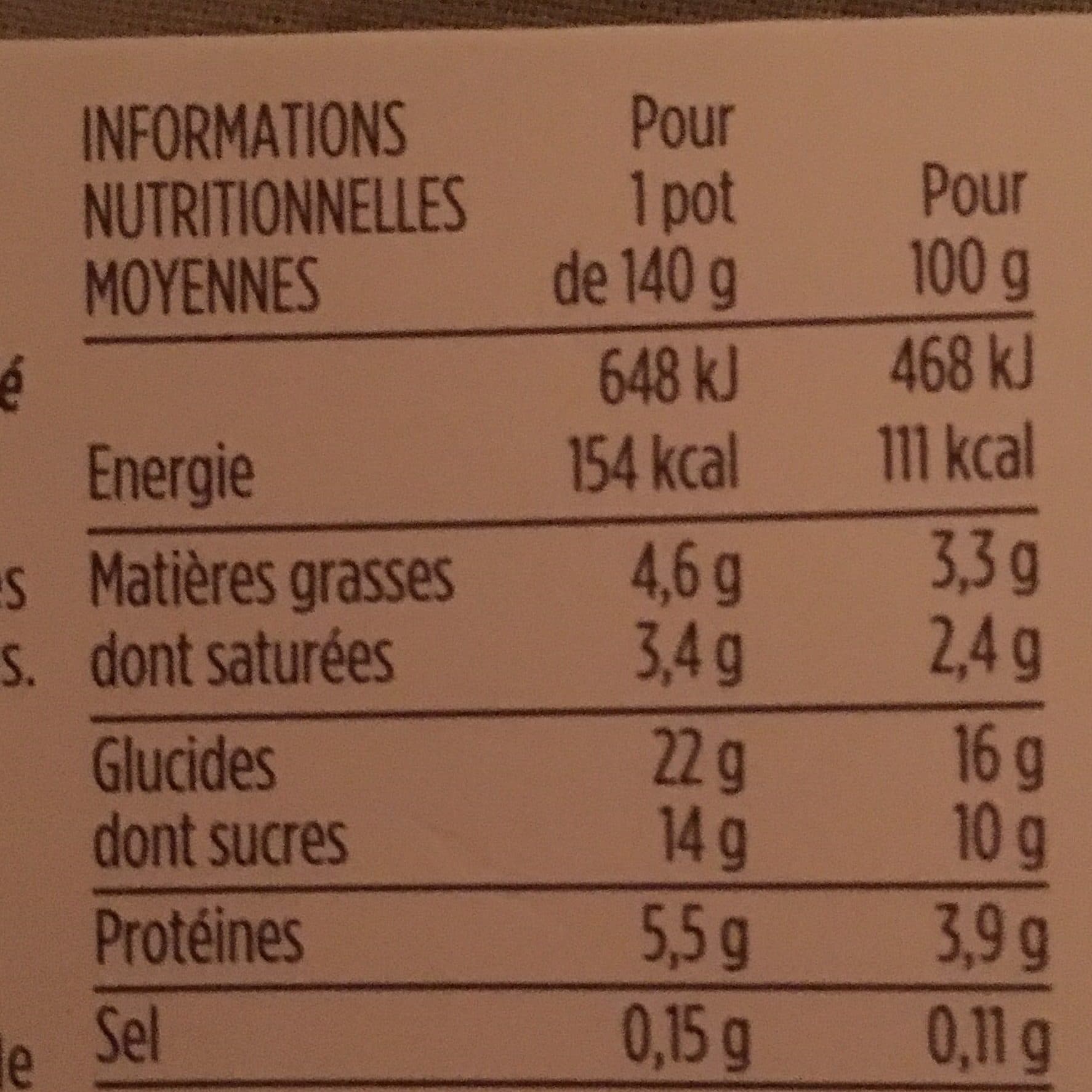 Monoprix Semoule au lait packshot