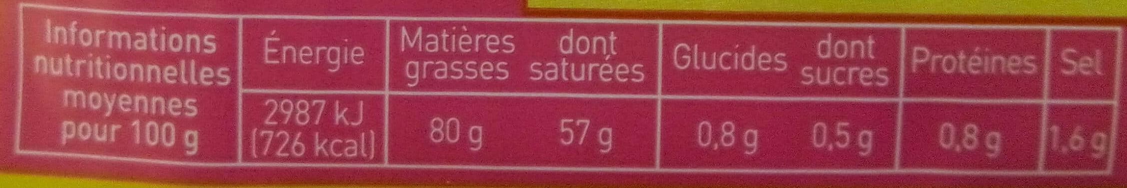 MONOPRIX BIO ! Beurre de baratte demi-sel packshot