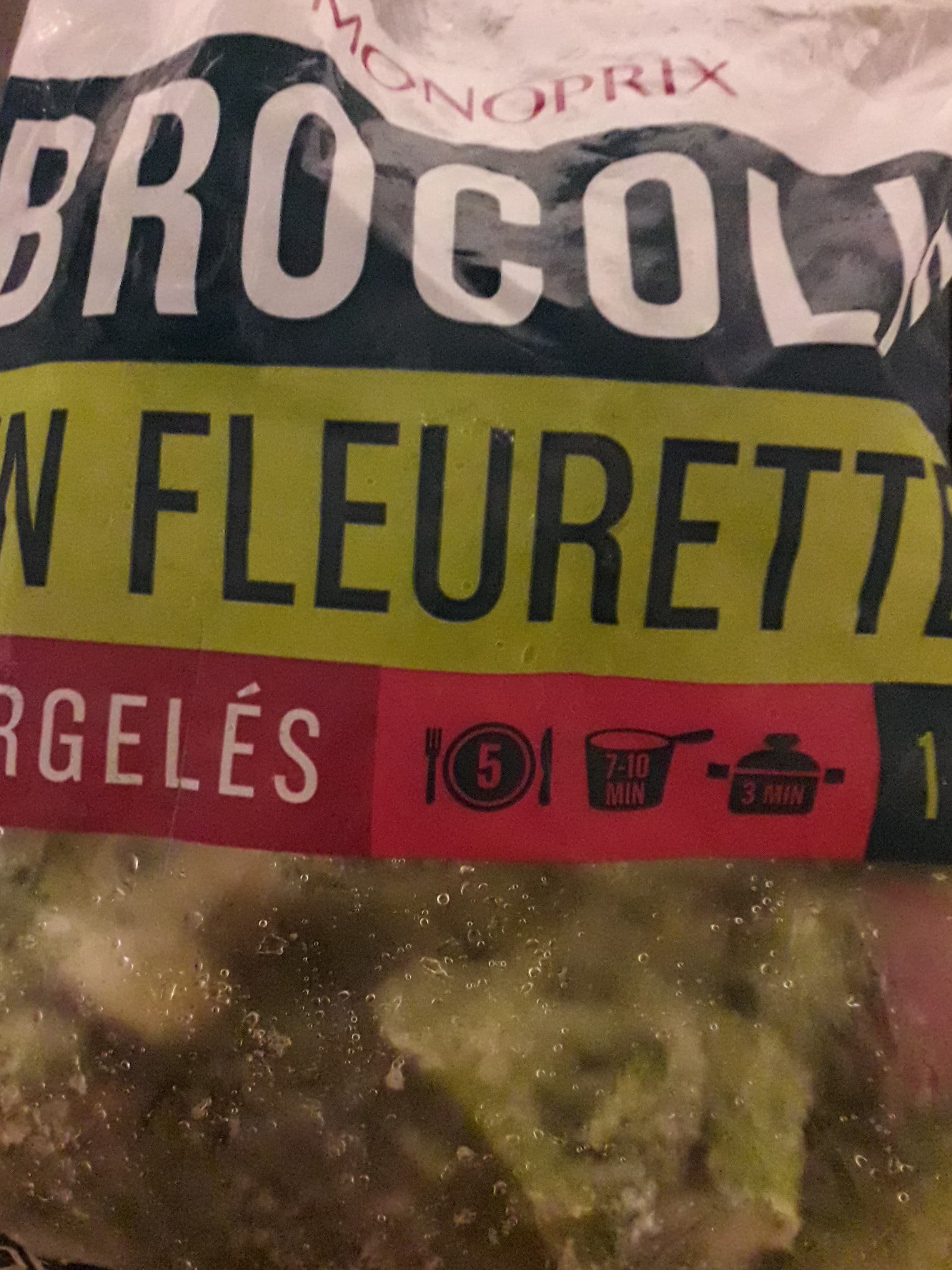 monoprix Brocoli en fleurettes packshot