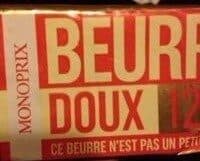 Monoprix Beurre doux packshot