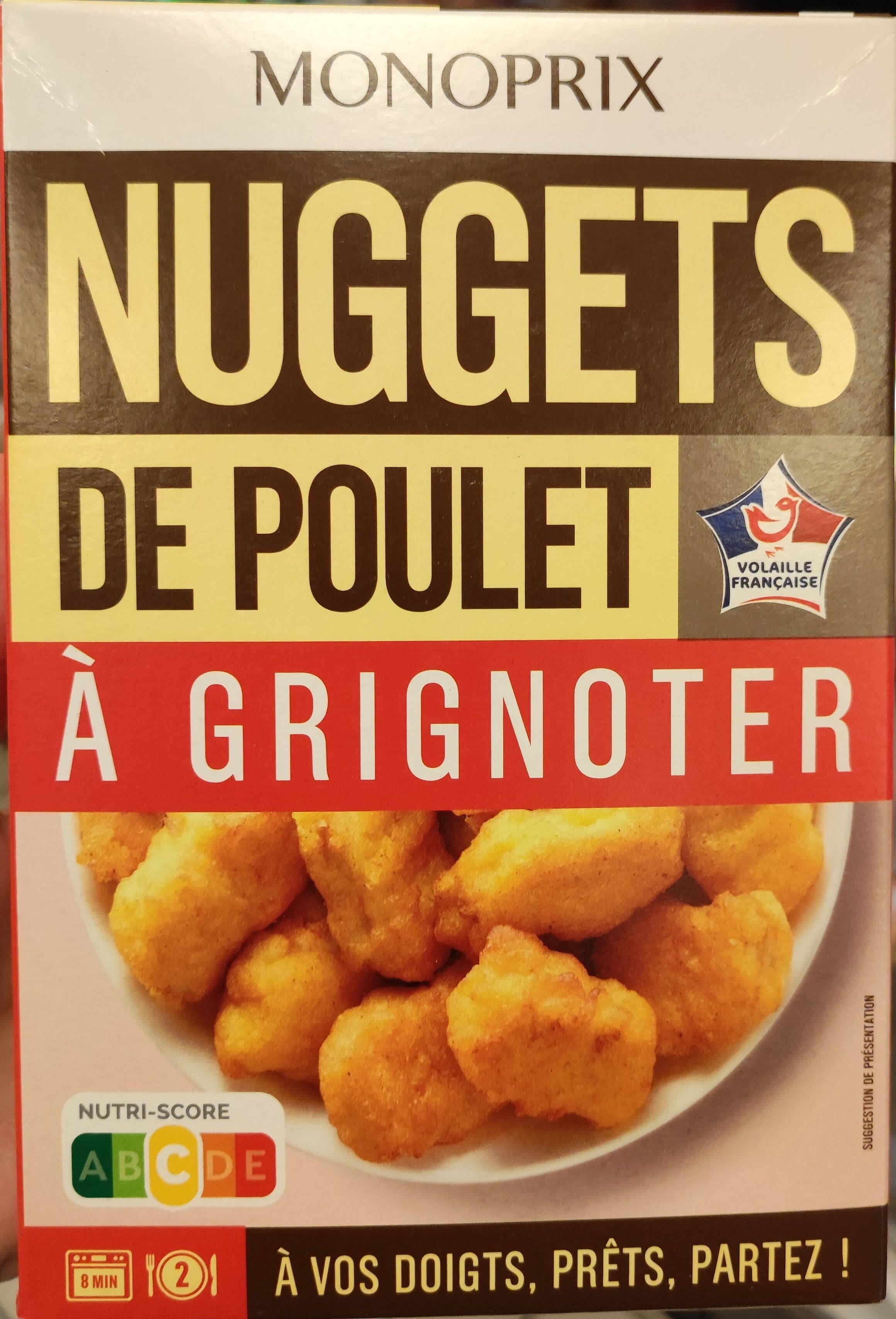 Monoprix Nuggets au Poulet Croustillants packshot