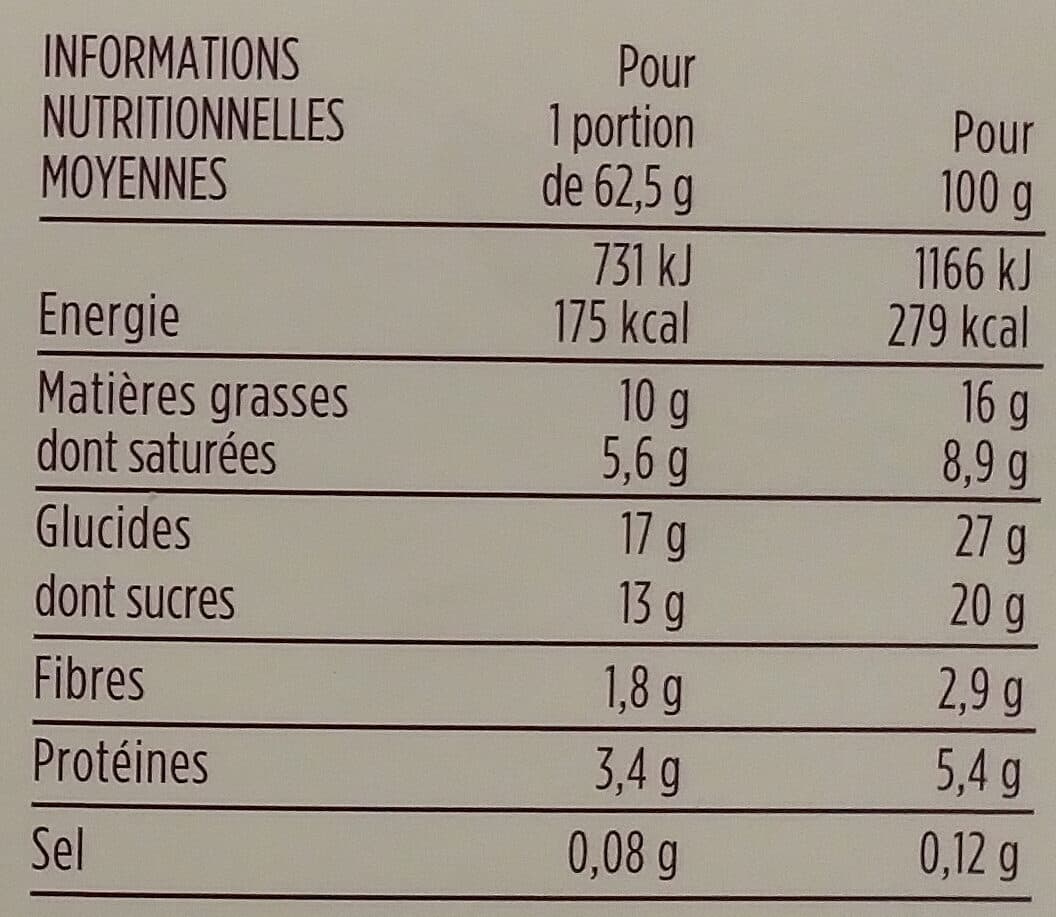 Monoprix La Tendresse aux framboises packshot