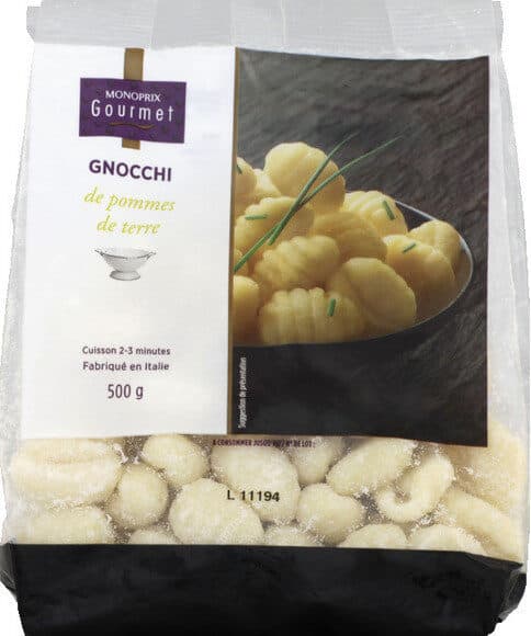 Monoprix Gnocchi de pommes de terre packshot