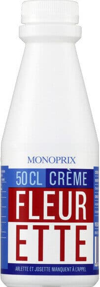 monoprix Crème fleurette packshot