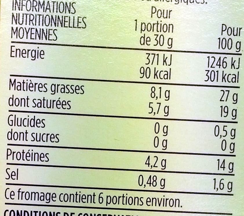 Monoprix Saint-Félicien - moulé à la louche - doux et crémeux packshot