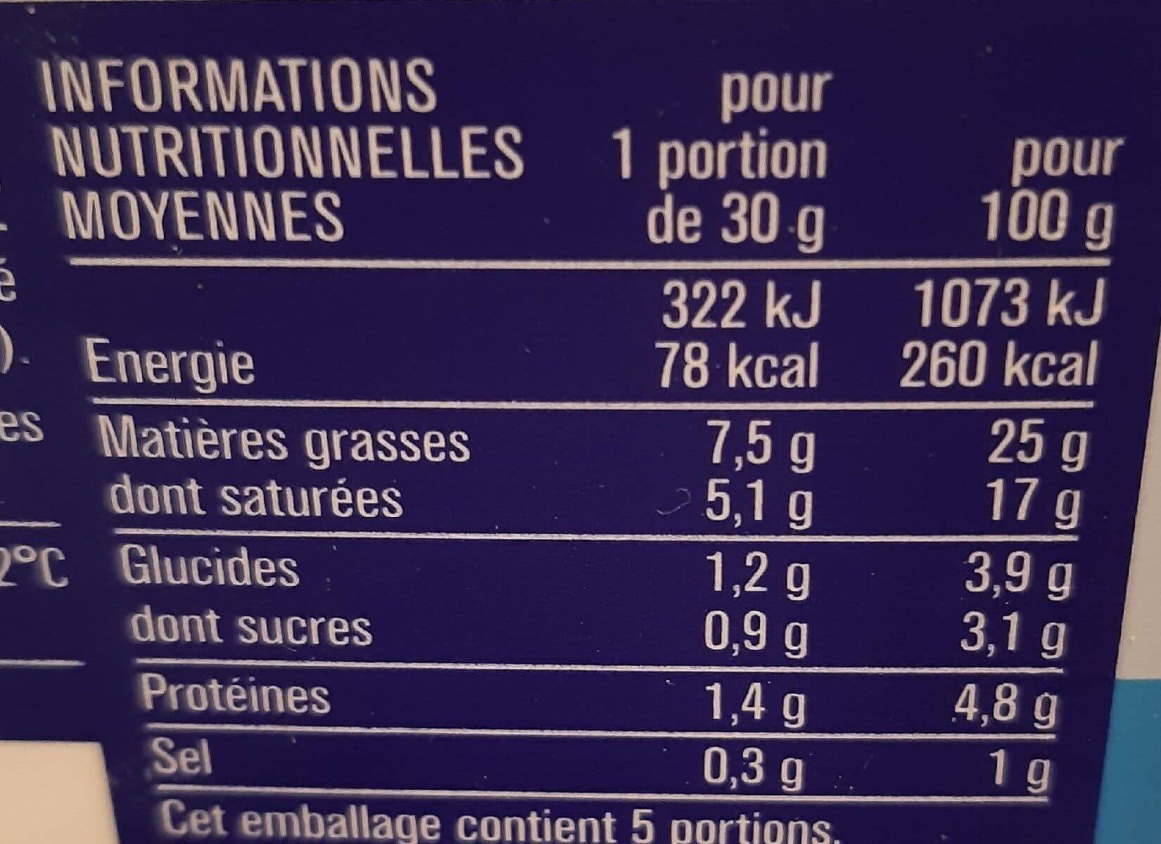 Monoprix Fromage à tartiner nature packshot