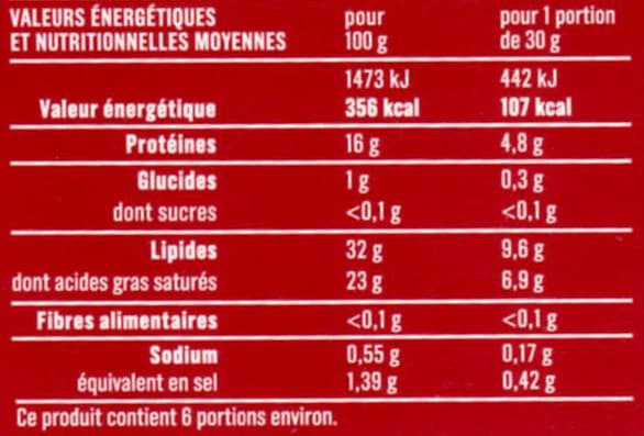 Groupe Casino Brique au lait de vache (32 % MG) packshot